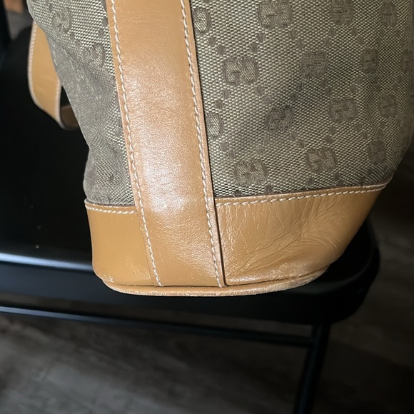 Gucci Monogram Tote Bag - Beige color - Picture 14 of 16